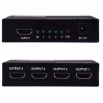 اسپلیتر 4 پورت HDMI 4K دی-نت مدل D-Net به همراه آداپتور - تصویر 2