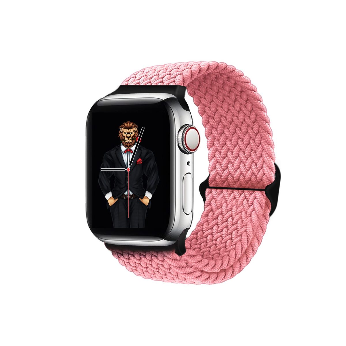 بند اپل‌واچ 38 و 40 میلی‌متری گرین Green Braided Solo Loop Strap for Apple Watch 38/40mm-1