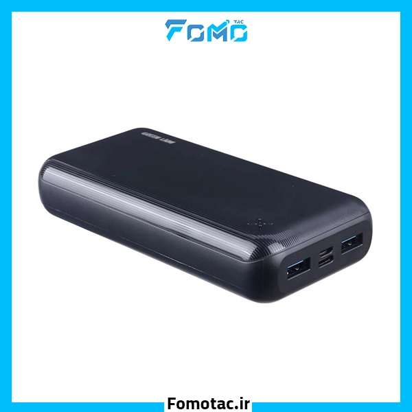 greenline-power-bank-model-milos-10000mah|پاوربانک مشکی 10000mAh گرین لاین