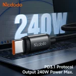 کابل شارژ برند MCDODO مدل CA‑3680 - تصویر 2
