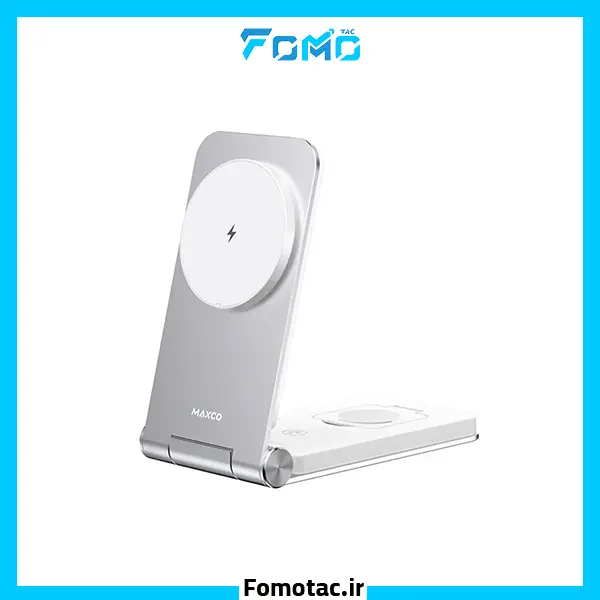 Maxco-brand-15W-wireless-charger-model-MW08 | شارژر وایرلس 15وات مکس‎‌کو(Maxco) مدل MW08