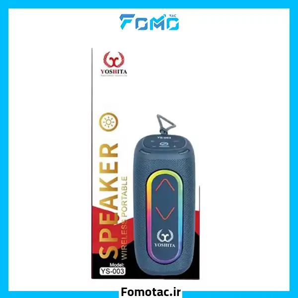 اسپیکر بلوتوثی RGB یوشیتا مدل Yoshita YS-003