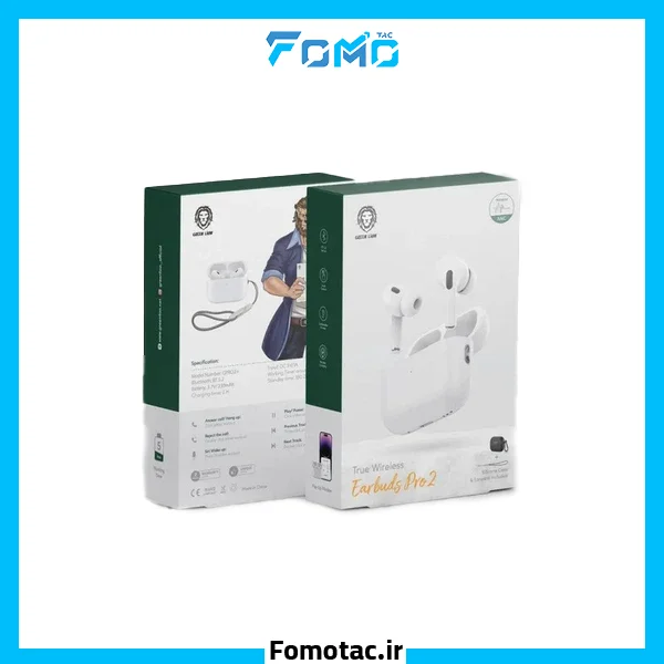 Green Lion Bluetooth Airpods EARBUDS PRO2 | ایرپاد بلوتوثی گرین‌لاین مدل EARBUDS PRO2