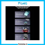 Magnetic Mobile Holder Model K009 with Vacuum