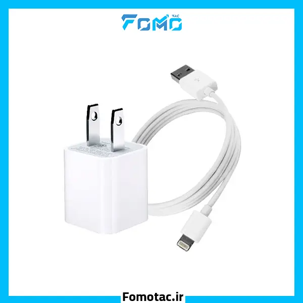 Charger Apple 5W Dual Pin with Cable High Copy
