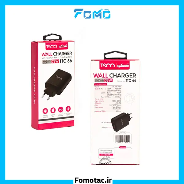 wall charger model TSCO TTC 66 38W