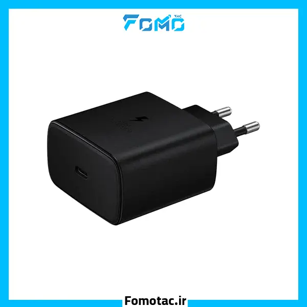 آداپتور 45 وات اورجینال دو پین سامسونگ(Samsung) مدل EP-TA845 - بدون کابل