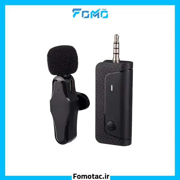 SX K35 Pro Wireless Single-User Lavalier Microphone | میکروفون یقه‌ای بی‌سیم اس‌ایکس(SX) مدل K35 Pro - تک کاربره