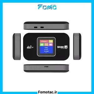 Sfiord GSM Modem 4G M750 WifiBox | مودم جیبی ۴G LTE اسفیورد(Sfiord) مدل M750 - شارژدهی 12 ساعته