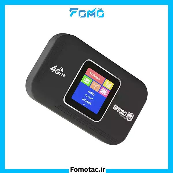 Sfiord GSM Modem 4G M750 WifiBox | مودم جیبی ۴G LTE اسفیورد(Sfiord) مدل M750 - شارژدهی 12 ساعته