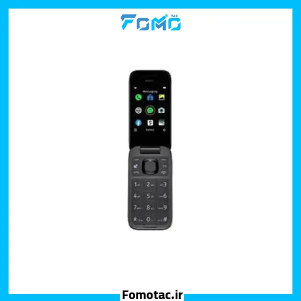 nokia-2660-flip-mobile-phone-128-mb-memory گوشی موبایل نوکیا (Nokia) 2660 Flip | حافظه 128 مگابایت
