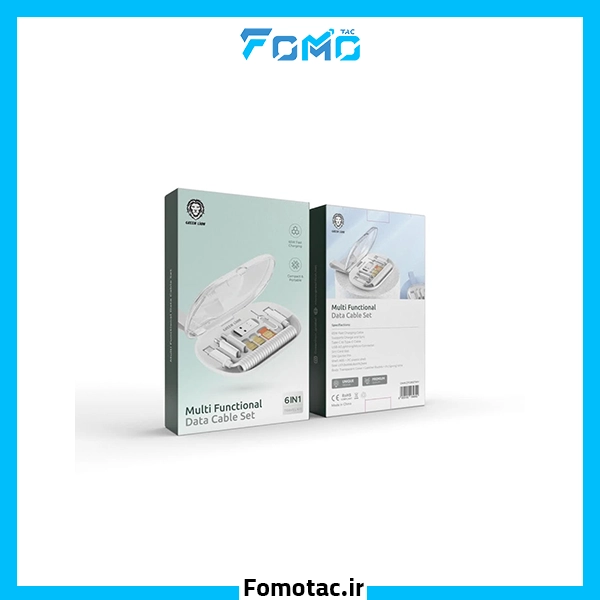 green-lion-multifunctional-data-cable-set|ست کابل چندکاره گرین لاین