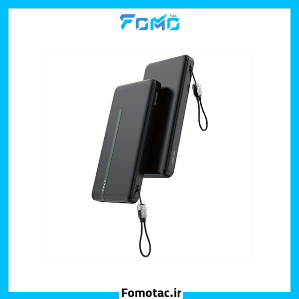 Green Lion Boston 10000mAh Power Bank | پاوربانک مشکی 10000MAh گرین لاین(Green Lion) مدل BOSTON با شارژ سریع PD20W