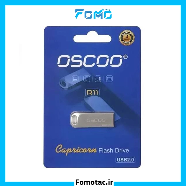 OSCOO R11 USB 2.0 Flash|فلش مموری 16گیگابایتی USB 2.0 اوسکو (OSCOO) مدل R11