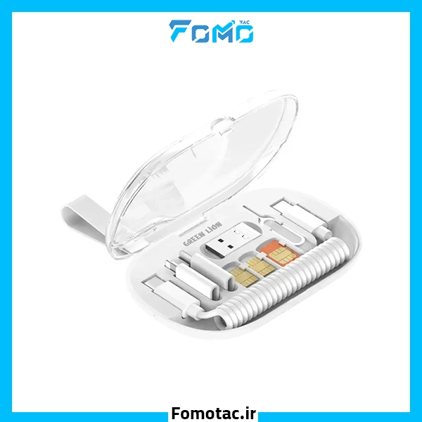 green-lion-multifunctional-data-cable-set|ست کابل چندکاره گرین لاین