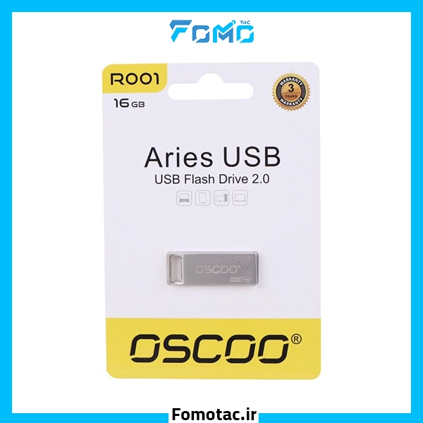 oscoo-r001-usb-2-0-flash-memory-16gb|فلش مموری USB 2.0 اوسکو (OSCOO) مدل R001