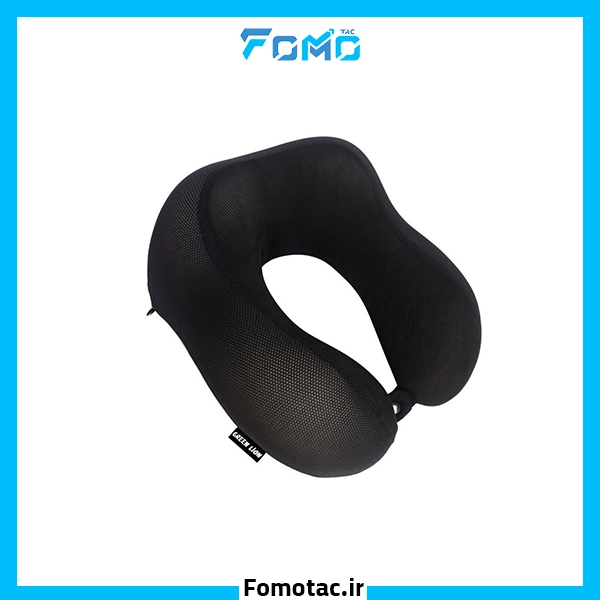 Green Lion Memory Foam Neck Pillow|بالشتک دور گردن گرین لاین (Green Lion) مدل GNMEFMNECKBK