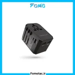 Powerology A2.4 PD 45W Universal Travel Adapter|آداپتور مسافرتی 45W پاورولوژی (Powerology) مدلA2.4