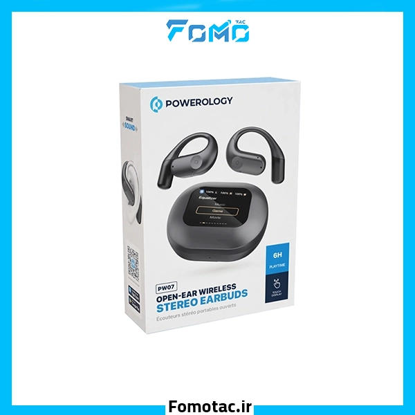 Powerology Air Conduction 8 TWS Earbuds|ایرپاد پاورولوژی (Powerology) مدل PWLAU007