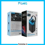 Powerology Power Bank 40000mAh PD65W Halo Beam|پاوربانک چراغ‌دار 40000mAh پاورولوژی (Powerology) مدل Halo Beam