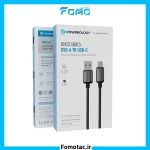 Powerology USB-A to USB-C Zinco Series 1M Cable|کابل USB-A به USB-C پاورولوژی(Powerology)مدلZinco Series - یک متر