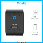 Powerology W20PD GAN Charger EU Ultra-Compact PWC015|آداپتور 20w پاورولوژی (Powerology) مدل PWC015