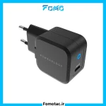 Powerology W20PD GAN Charger EU Ultra-Compact PWC015|آداپتور 20w پاورولوژی (Powerology) مدل PWC015